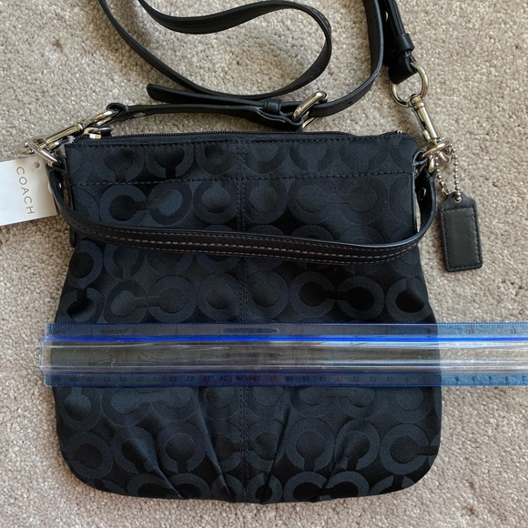 COACH Convertible Black Crossbody Handbag - Picture 12 of 16